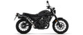Kit terminale Rebel con fondello in alluminio Dark per Honda CL 500 2023/2024 - Arrow (74513RBN)