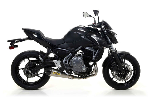 Arrow 71659KZ Kit Collettori Catalitici Omologati Acciaio Inox – Kawasaki Z 650 / Ninja 650 - Moon Bike - Vista 1