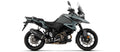 Terminale Explorer in alluminio Dark per Suzuki V-STROM 1050 2025/2026 - Arrow (72676AKN)