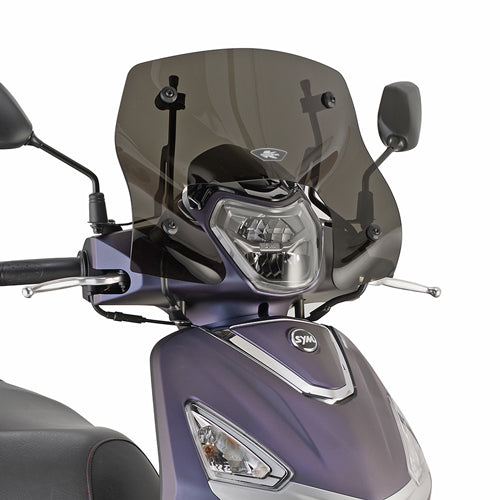 Cupolino Kappa 7057SK Fumè 19x44 cm – Piaggio Medley, SYM Symphony 125 / HD 300