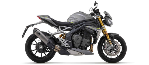 Protezione paracalore in carbonio per Triumph SPEED TRIPLE 1200 RS/RR 2021/2024 - Arrow (11011MI)