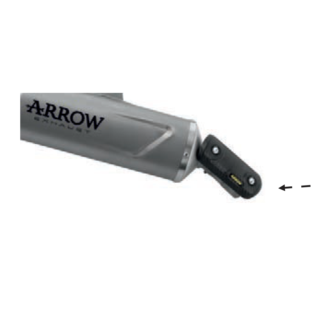 Arrow 72646AKN Terminale Indy Race EVO Alluminio Dark Omologato – Aprilia Tuareg 660 (2022-2026)