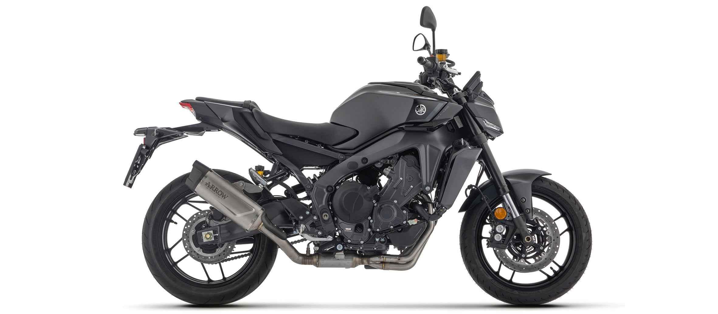 Kit completo racing con terminale Indy Race EVO in titanio per Yamaha MT-09 / MT-09 SP 2024/2026 - Arrow (71070PK)