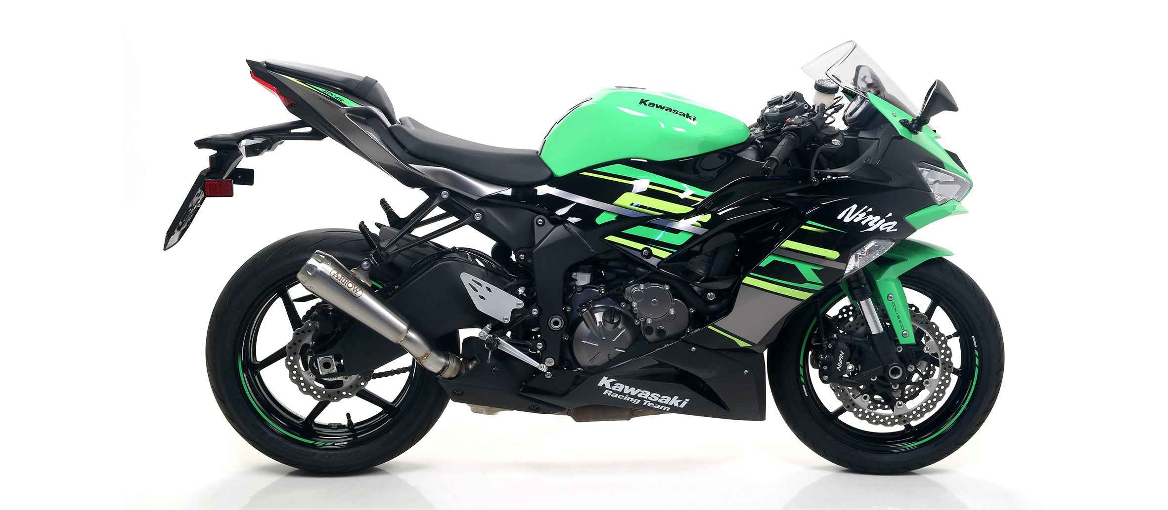 Terminale Pro-Race nichrom per Kawasaki ZX-6R 636 2019/2020 - Arrow (71898PRI)