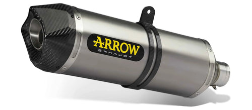 Arrow 71763AKN Coppia Terminali Race-Tech Alluminio Dark (Fondello Carbonio) Omologati – KTM 990 - Moon Bike - Vista 1