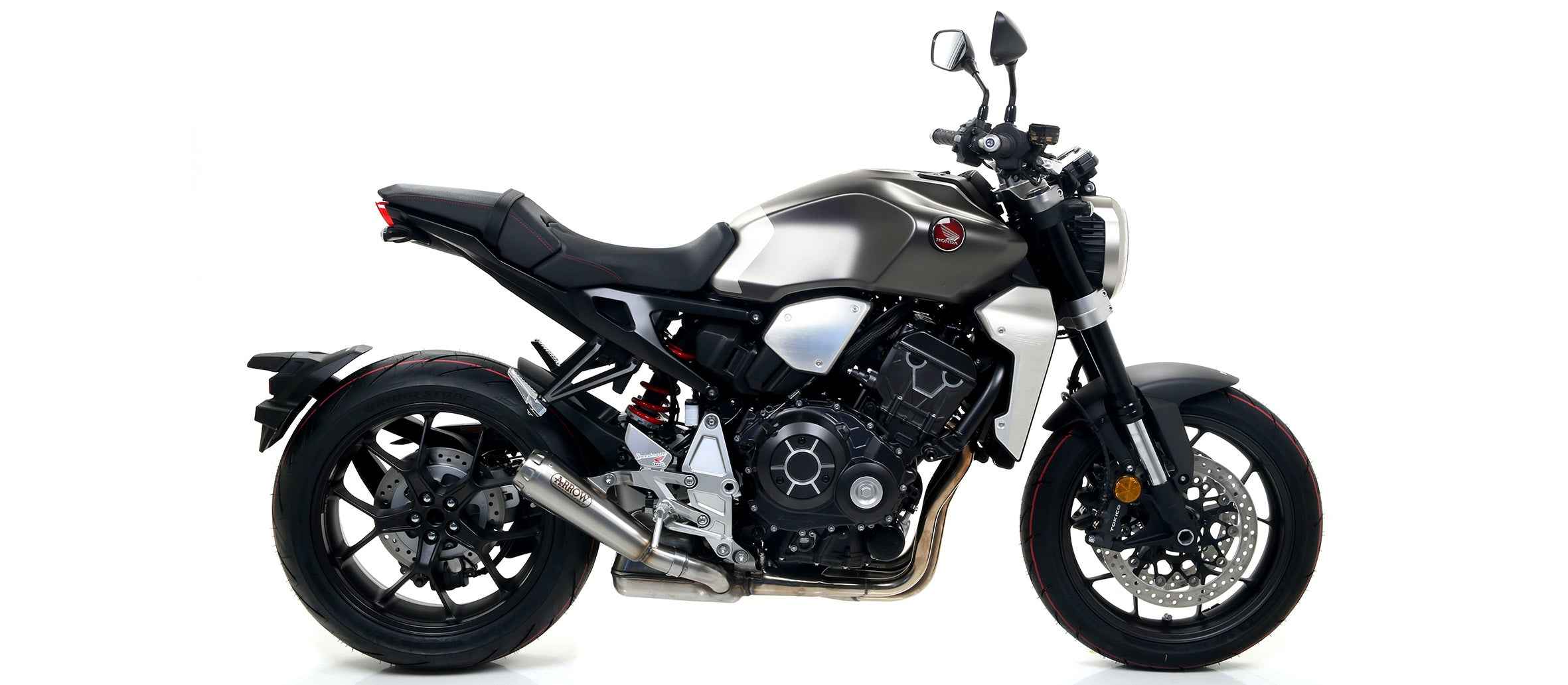 Terminale Pro-Race nichrom per Honda CB 1000 R 2018/2024 - Arrow (71882PRI)