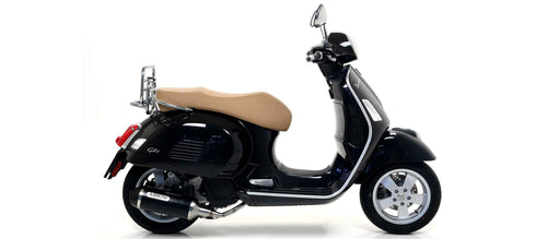 Arrow 53528ANN Terminale Urban Alluminio Dark Omologato – Piaggio Vespa GTS 125 i.e. (2017-2018) - Moon Bike - Vista 1