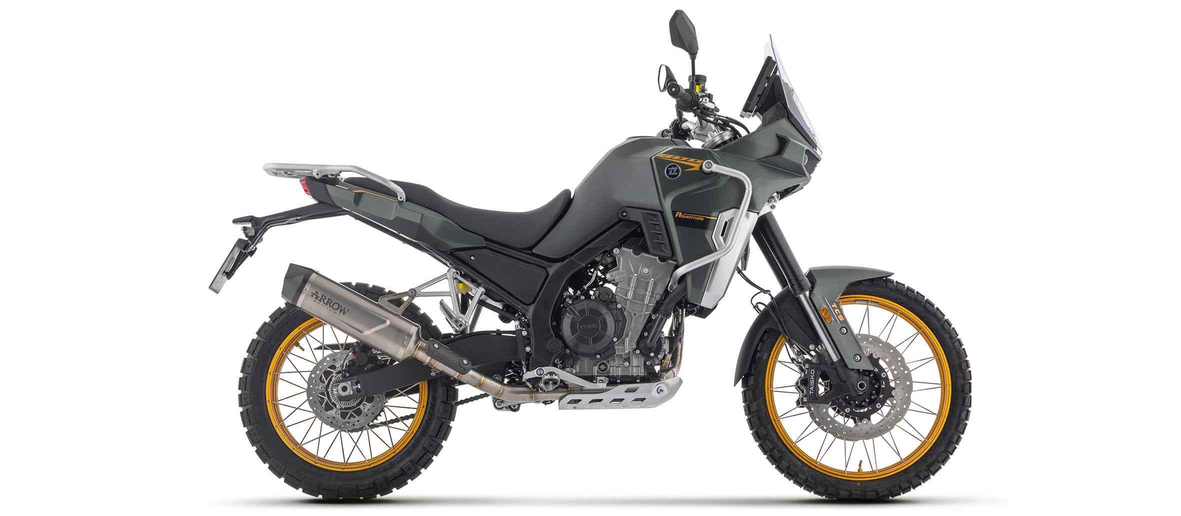 Protezione paracalore in carbonio per Kove 800X Pro 2024 - Arrow (11013MI)