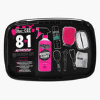 Muc-Off 8 in 1 Motorcycle Cleaning Kit: Kit Pulizia Moto 8 Pezzi con Vasca Lavapezzi, codice articolo 168622