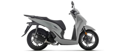 Arrow 53552AN Kit Completo Collettori + Terminale Indy Race Alluminio Dark Omologato – Honda SH 125 - Moon Bike - Vista 1