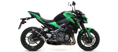 Arrow 71531GPI Terminale GP2 Acciaio Inox Dark Omologato – Kawasaki Z 900 / Z 900 E / Z 900 A2 - Moon Bike - Vista 1