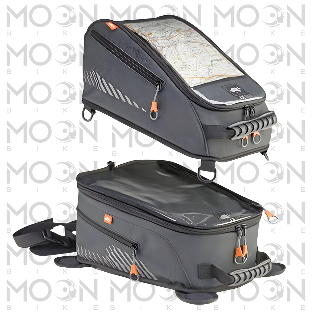 Borsa da serbatoio divisibile Kappa Moto AH201 Alpha universale 20-40 L con magneti
