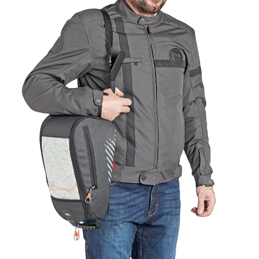 Kappa AH201 Alpha Borsa Serbatoio Moto Magnetica Divisibile 20-40L – Universale