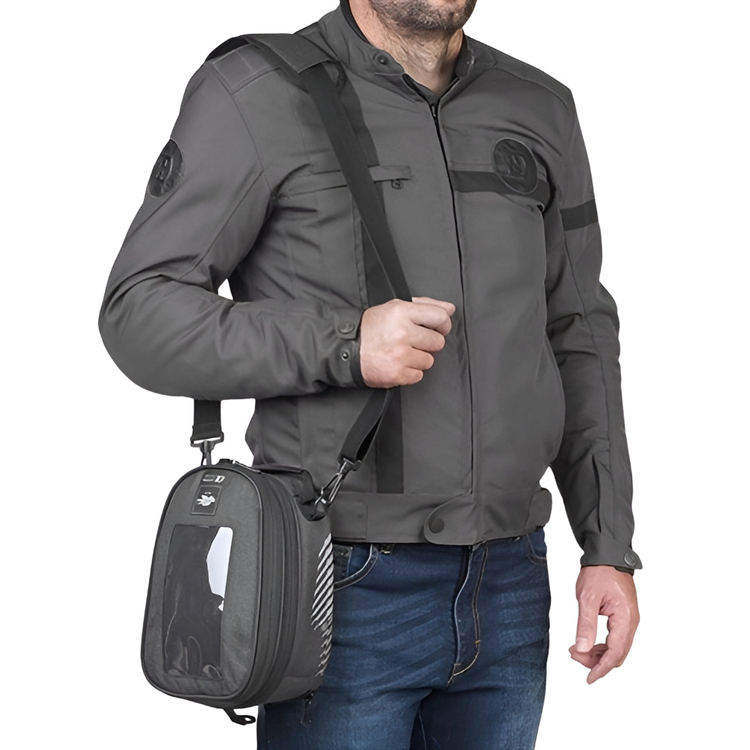 Kappa AH205 Borsa Serbatoio Moto Estensibile 5-7 Litri – Universale Impermeabile