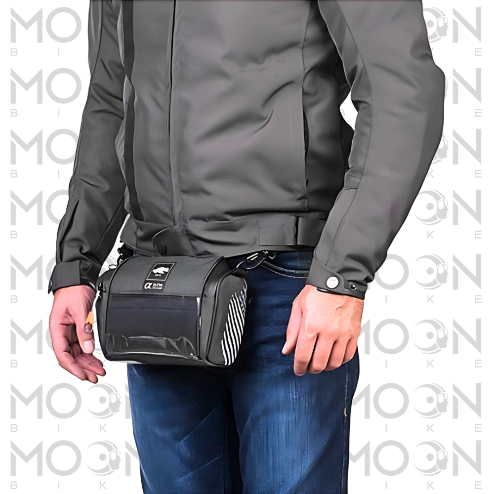 Borsello Porta Smartphone da Manubrio Kappa AH206 Universale Moto Scooter