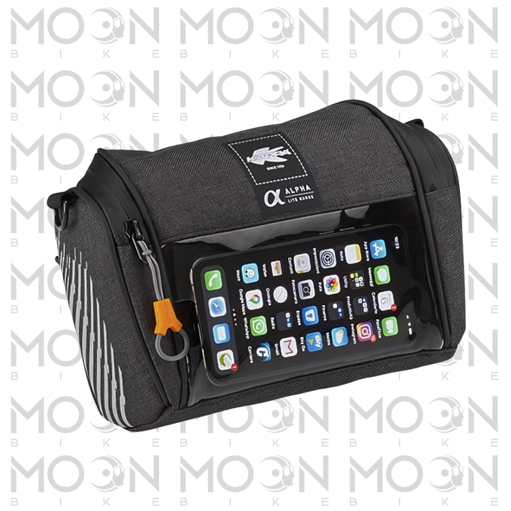 Borsello Porta Smartphone da Manubrio Kappa AH206 Universale Moto Scooter