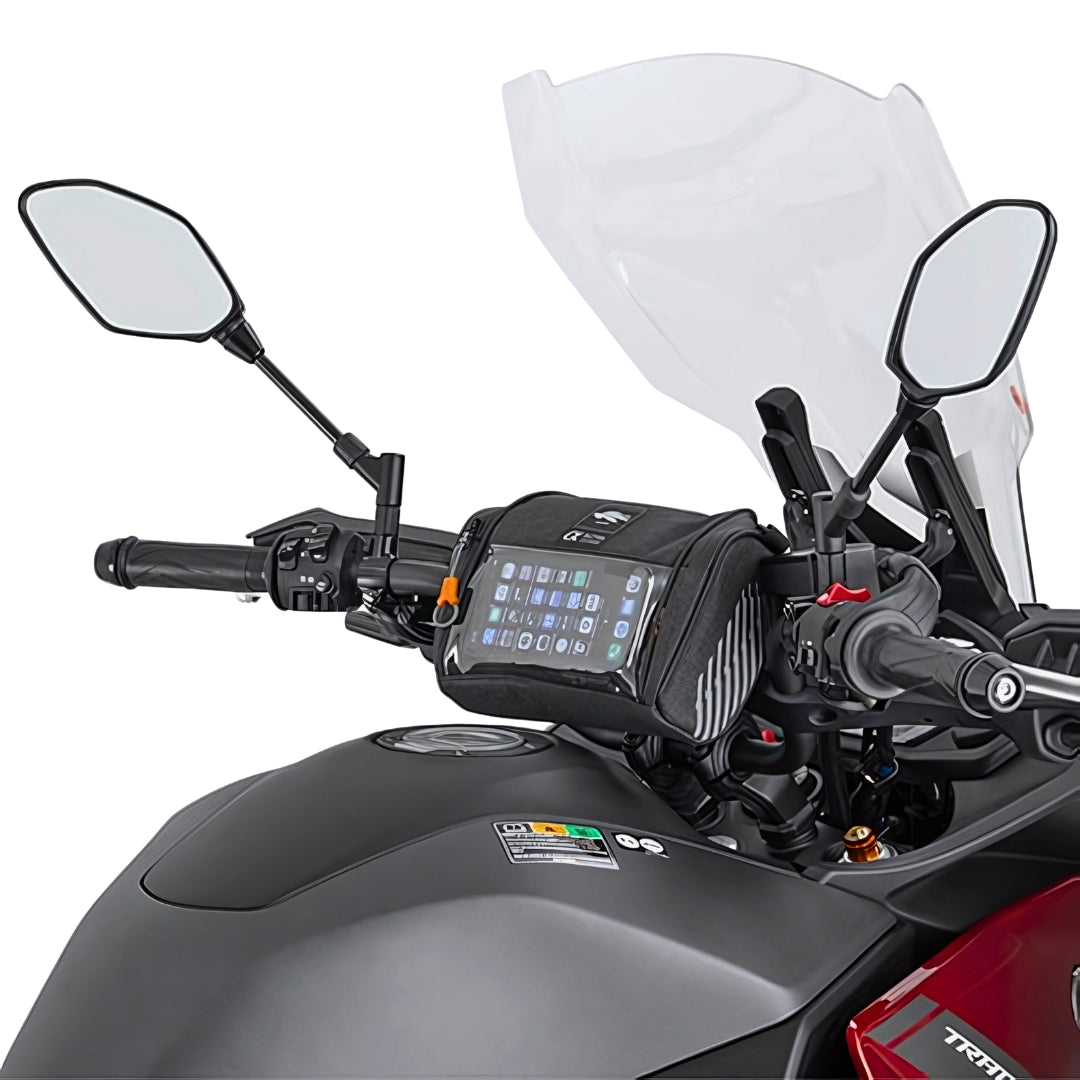 Kappa AH206 Borsello Porta Smartphone da Manubrio – Universale Moto e Scooter 6.5"