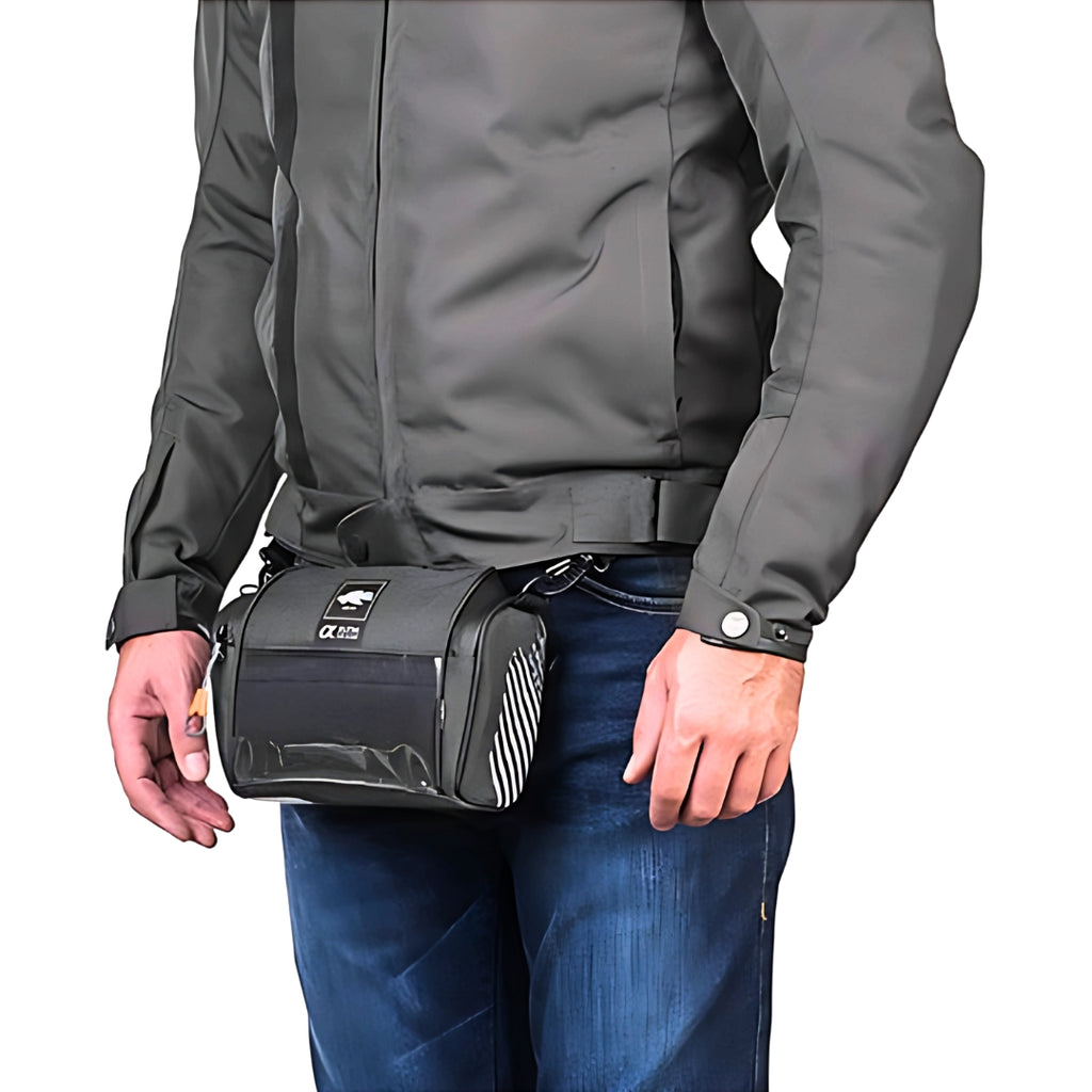 Kappa AH206 Lenker-Smartphone-Tasche Universal Motorrad Roller
