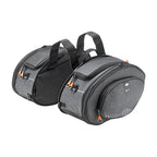 Kappa AH207 Alpha Range Expandable Motorcycle Panniers 17-30L – Universal Pair
