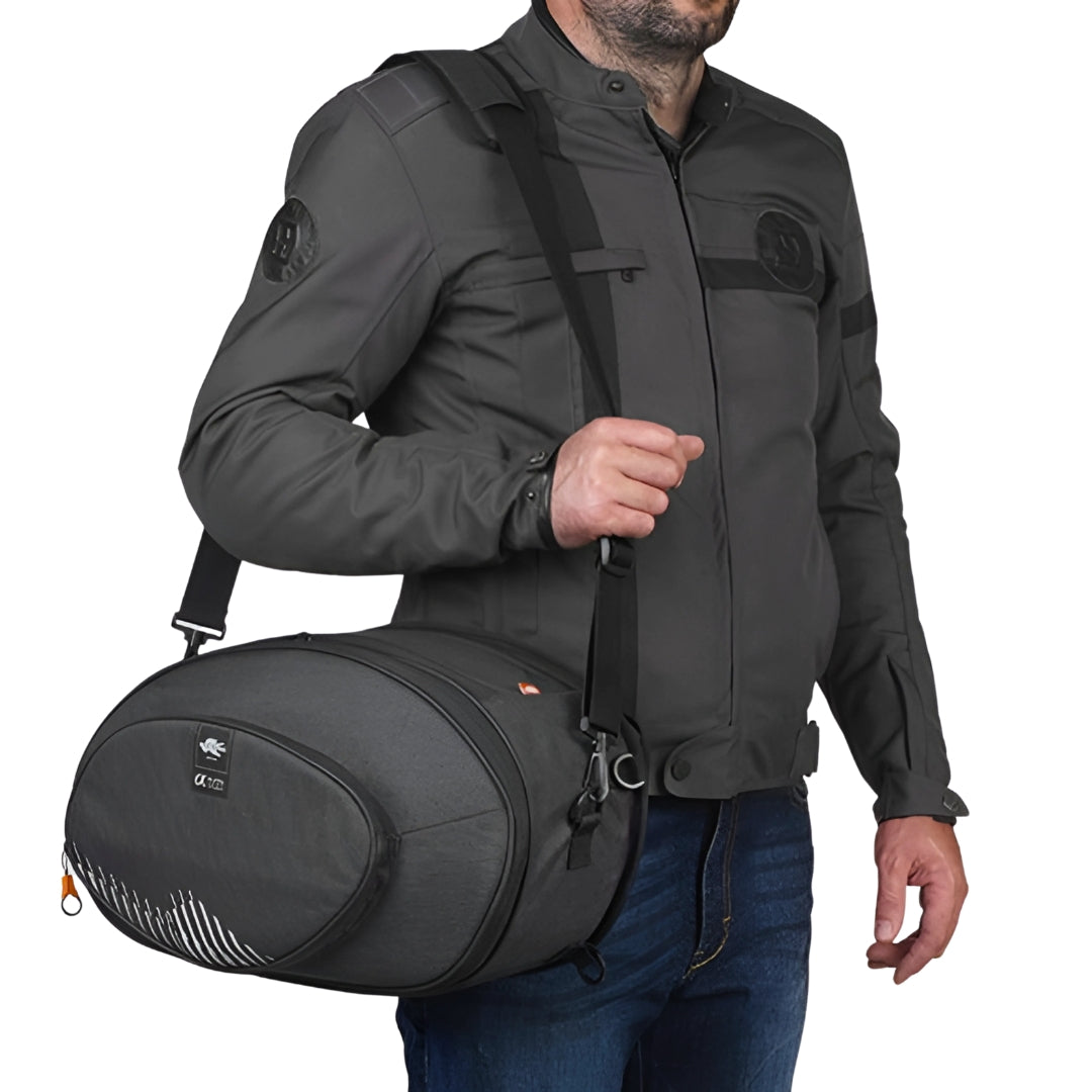 Kappa AH207 Alpha Range Borse Laterali Moto Espandibili 17-30L – Coppia Universali