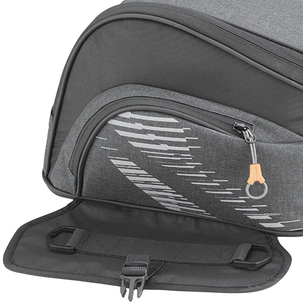 Kappa Moto Kappa AH210 Borsa da Sella Alpha Range 15L – Universale Moto e Scooter Nero Borse e zaini da moto - Moon Bike - Vista 6