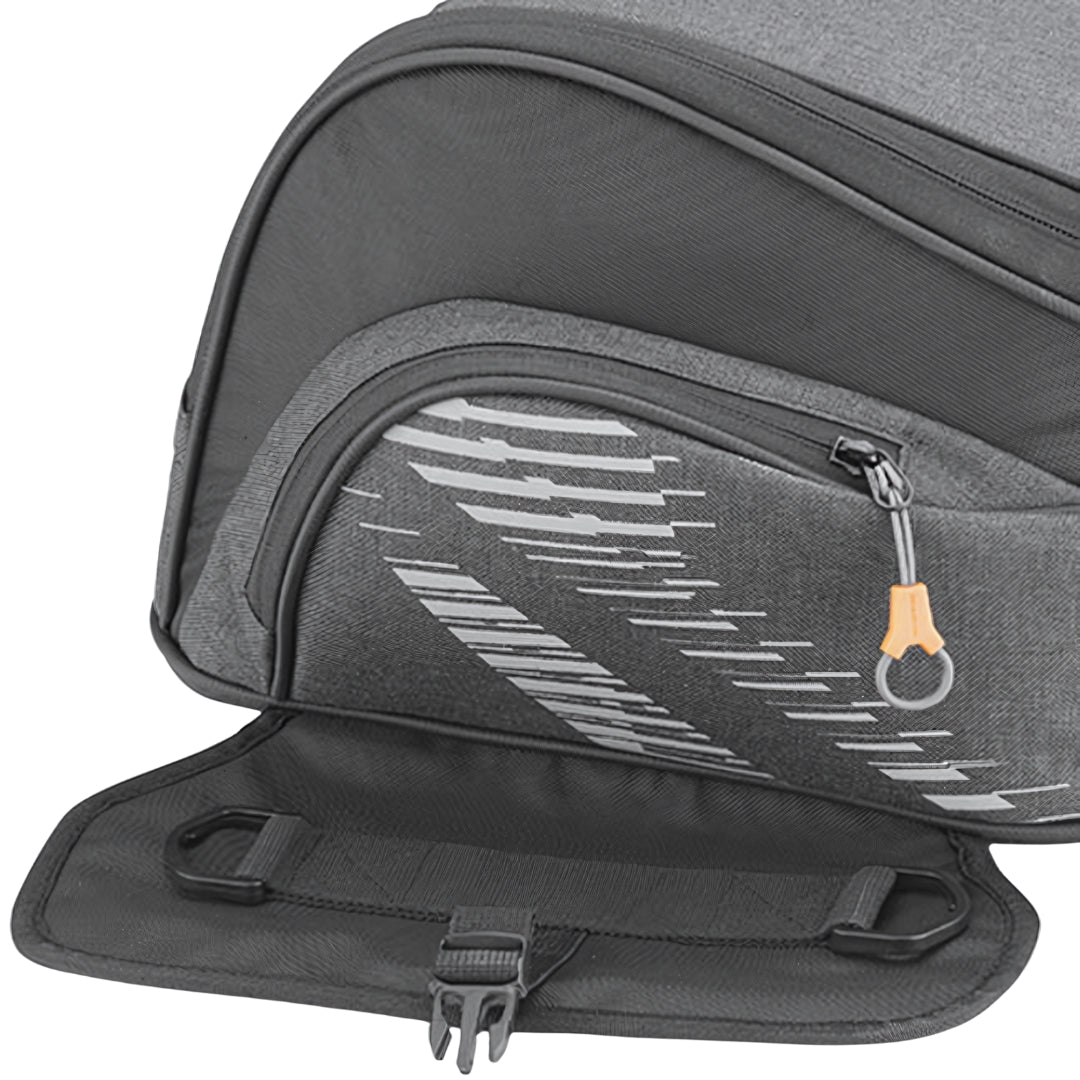 Kappa Moto Kappa AH210 Borsa da Sella Alpha Range 15L – Universale Moto e Scooter Nero Borse e zaini da moto - Moon Bike - Vista 6