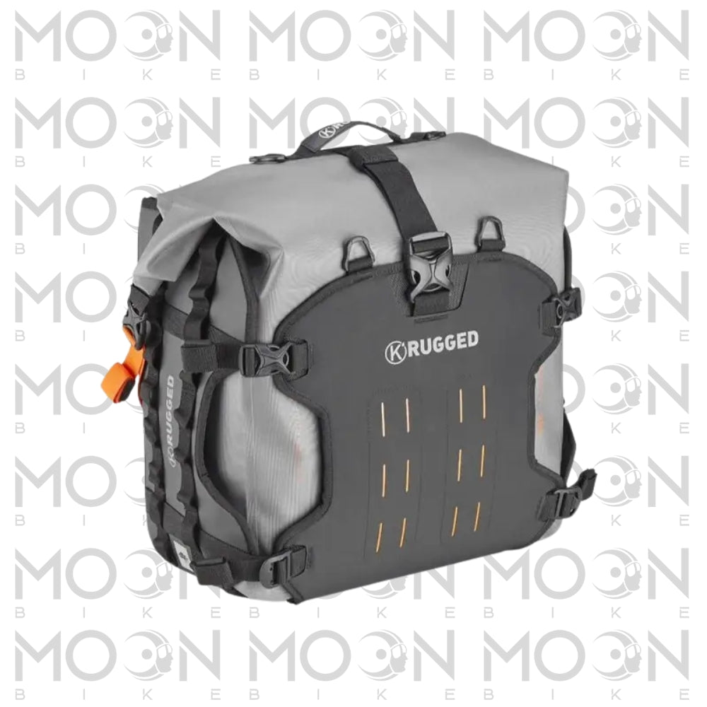 Coppia borse laterali Kappa Moto AV07 K'Rugged 30+30 L impermeabili MONOKEY per moto