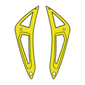 Airoh Aeratori Superiori Giallo Opaco – Ricambio Casco