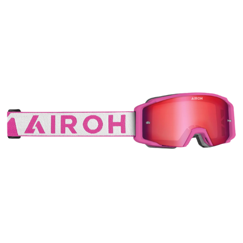 Airoh Airoh Blast XR1 Maschera Cross Rosa Opaco – Lente Specchio Rossa S1 Antifog | GBXR154 Blu Occhiali da moto - Moon Bike - Vista 2
