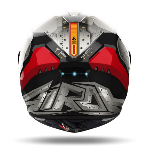 Airoh Connor Bot Casco Integrale Multicolore Lucido HRT ECE 22.06