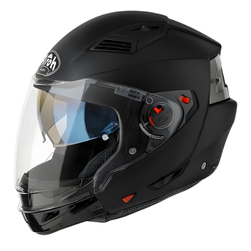 Airoh Executive Matt Black Modular Helmet – Moon Bike S.r.l