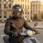 Airoh Executive Casco Modulare Nero Opaco – Doppia Omologazione P/J Pinlock ECE 22.05
