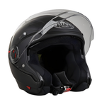 Airoh Executive Casco Modulare Nero Opaco – Doppia Omologazione P/J Pinlock ECE 22.05