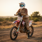 Airoh Blast XR1 Maschera Cross Enduro Blue Matt – Lente Specchiata Blu Antiappannamento GBXR119 - Moon Bike - Vista 7