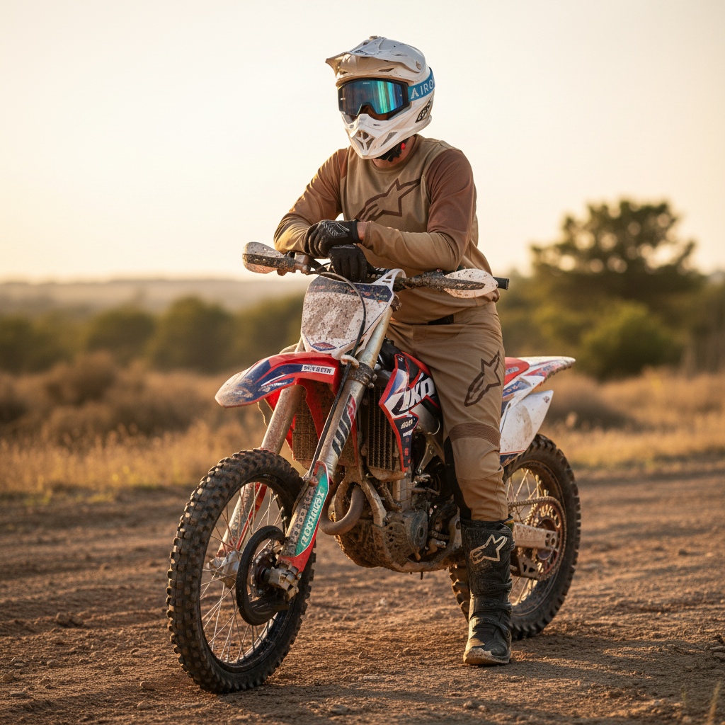 Airoh Blast XR1 Maschera Cross Enduro Blue Matt – Lente Specchiata Blu Antiappannamento GBXR119 - Moon Bike - Vista 7
