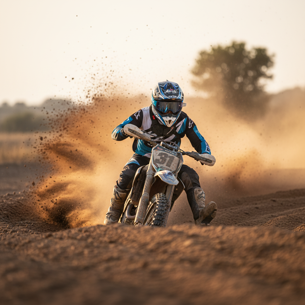 Airoh Blast XR1 Maschera Cross Enduro Blue Matt – Lente Specchiata Blu Antiappannamento GBXR119 - Moon Bike - Vista 5