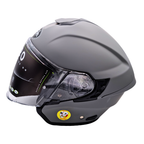 Airoh H.20 Casco Jet Grigio Opaco – Visiera Lunga, Parasole Integrato, ECE 22.05