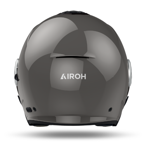 Airoh Airoh Helyos Casco Jet Grigio Scuro Lucido – Visierino Parasole ECE 22.06 Grigio Caschi aperti - Moon Bike - Vista 2
