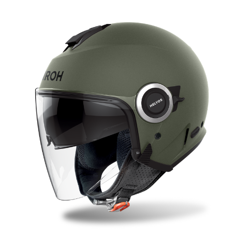 Airoh Helyos Casco Jet Verde Militare Opaco – ECE 22.06 HE670