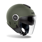 Airoh Helyos Casco Jet Verde Militare Opaco – ECE 22.06 HE670