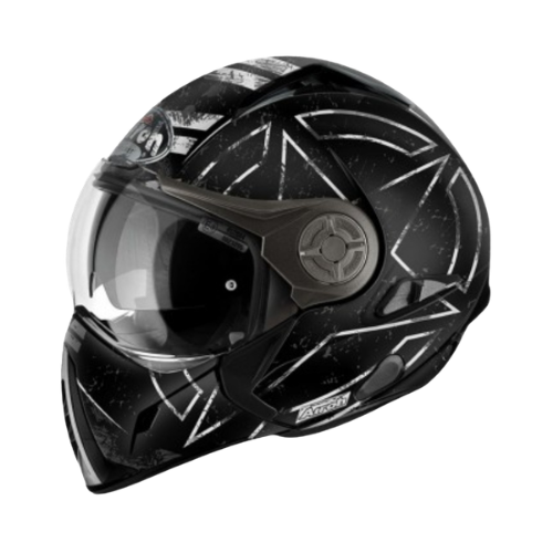 Airoh J106 Command Matt Black Modular Helmet P/J ECE 22.05 – Dual Homologation Size XS