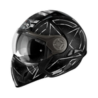 Airoh J106 Command Casco Modulare Nero Opaco P/J ECE 22.05 – Doppia Omologazione Tg. XS - Moon Bike - Vista 1