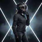 Airoh J106 Command Casco Modulare Nero Opaco P/J ECE 22.05 – Doppia Omologazione Tg. XS - Moon Bike - Vista 7
