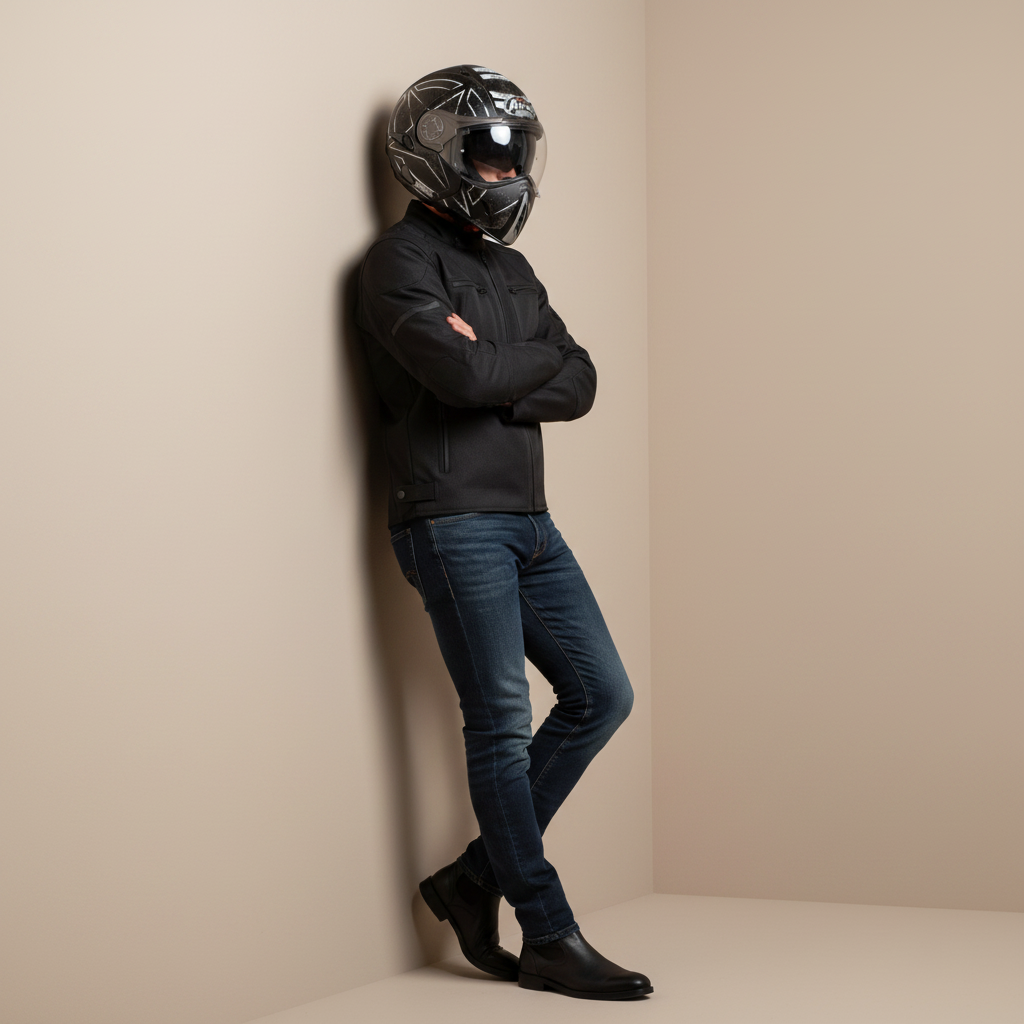 Airoh J106 Command Casco Modulare Nero Opaco P/J ECE 22.05 – Doppia Omologazione Tg. XS - Moon Bike - Vista 6