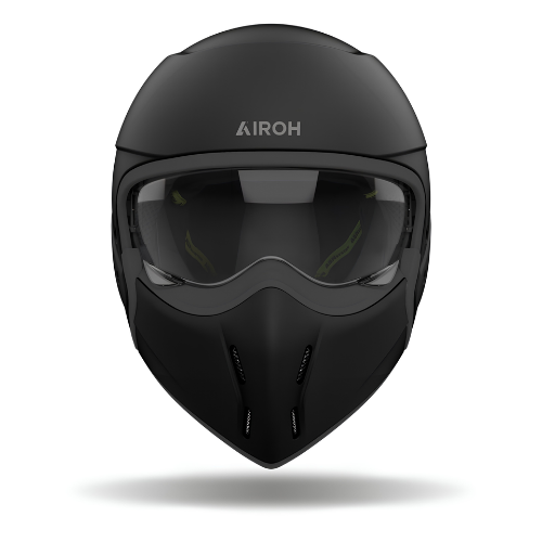 Airoh J110 Casco Modulare 2in1 Nero Opaco Carbonio ECE 22.06