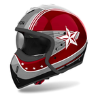 Airoh J110 Command Casco Modulare 2in1 Burgundy Lucido ECE 22.06