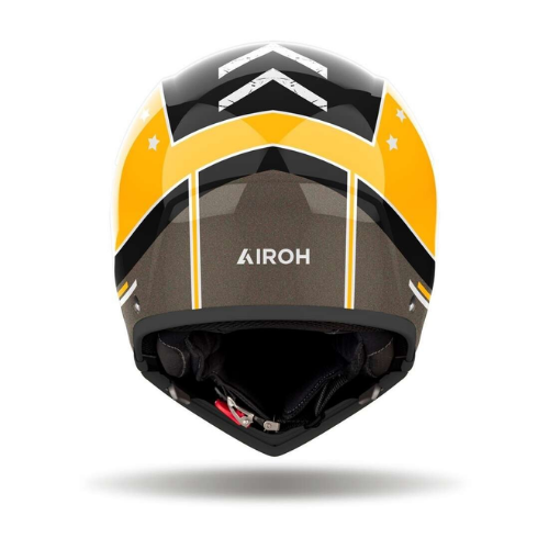 Airoh J110 Command 2-in-1 Modular Helmet Gloss Yellow ECE 22.06