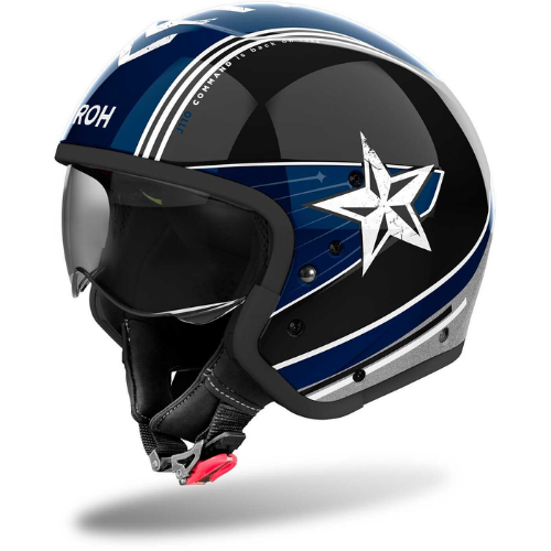Airoh J110 Command Casco Modulare 2in1 Ottanio Lucido ECE 22.06