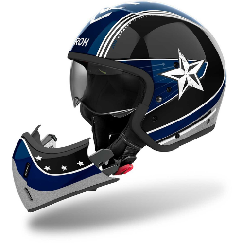 Airoh J110 Command Casco Modulare 2in1 Ottanio Lucido ECE 22.06