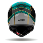 Airoh J110 Command Casco Modulare 2in1 Verde Menta Lucido ECE 22.06